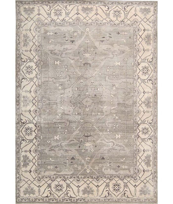Aldora-ALD01-SIL Hand-Knotted Area Rug image