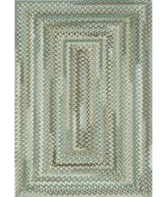 Bear Creek Concentric Rect.-980-250-Olive Branch Braided Area Rug image