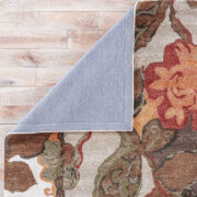 Blue-BL12-Mahogany Apricot Orange Hand-Tufted Area Rug collection texture detail image