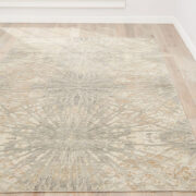Chaos Theory by Kavi-CKV25-Pumice Stone Paloma Room Lifestyle Hand-Knotted Area Rug detail image