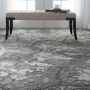 Divine-DIV01-CHARC Room Lifestyle Hand-Knotted Area Rug detail image