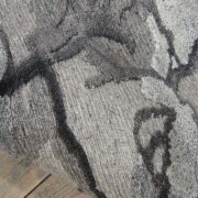 Divine-DIV01-CHARC Hand-Knotted Area Rug collection texture detail image
