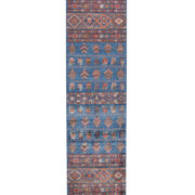 Kazak-1219860074-Blue-Multi Hand-Knotted Area Rug image