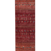 Kazak-1220090037-Red-Rust Hand-Knotted Area Rug image