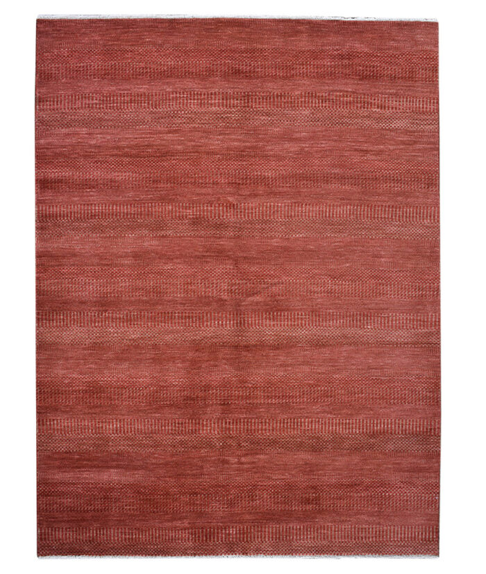 Lori Buff-1221050035-Red Hand-Knotted Area Rug image