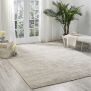 Ocean-OCS01-MIST Room Lifestyle Hand-Knotted Area Rug detail image