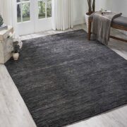 Ocean-OCS01-ONYX Room Lifestyle Hand-Knotted Area Rug detail image