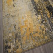 Pizzazz-5400-SI-YL Room Lifestyle Machine-Made Area Rug detail image