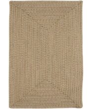 Simplicity Concentric Rect.-865-700-Flax Indoor-Outdoor Area Rug image