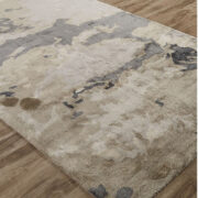 Transcend-TRD01-Pumice Stone Pussywillow Gray Hand-Tufted Area Rug collection texture detail image