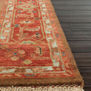 Uptown By Artemis-UT02-Tandori Spice Thrush Hand-Knotted Area Rug collection texture detail image