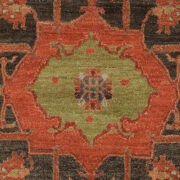 Uptown By Artemis-UT02-Tandori Spice Thrush Hand-Knotted Area Rug collection texture detail image