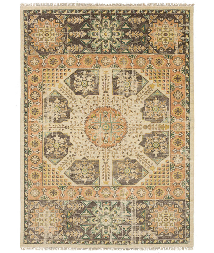 Paradigm-RG144-Delphine-4574 Hand-Knotted Area Rug image
