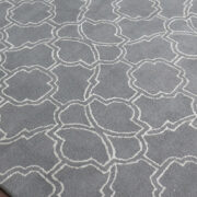 Citadel-CIT-5-Sea Blue Hand-Tufted Area Rug collection texture detail image