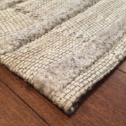 Liber Tine-Lib-03-Dove Hand-Tufted Area Rug collection texture detail image
