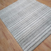 Liber Tine-Lib-03-Dove Hand-Tufted Area Rug collection texture detail image
