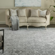 Opaline-OPA15-TAUPE Room Lifestyle Hand-Tufted Area Rug detail image