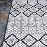 Alfresco CS-8277-9001 Indoor-Outdoor Area Rug collection texture detail image