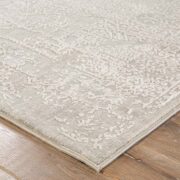 Cirque-CIQ04-Flint Gray Machine-Made Area Rug collection texture detail image