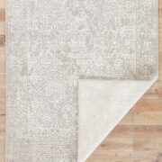 Cirque-CIQ04-Flint Gray Machine-Made Area Rug collection texture detail image