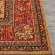 Living Treasures-LI04-IRD Machine-Made Area Rug collection texture detail image