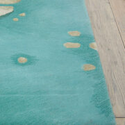 Prismatic-PRS06-AQUA Hand-Tufted Area Rug collection texture detail image