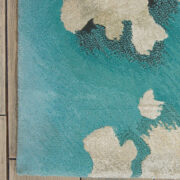 Prismatic-PRS06-AQUA Hand-Tufted Area Rug collection texture detail image