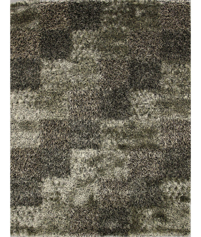 Shag Soleil-Squares-Blacks Shag Area Rug image