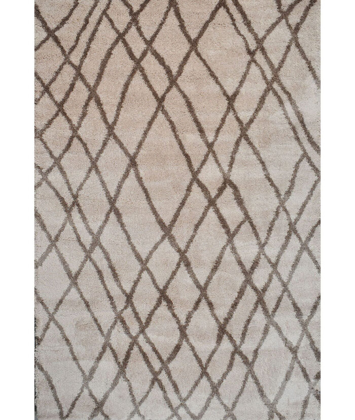 Taza-Morocco-Ivory Beige Machine-Made Area Rug image