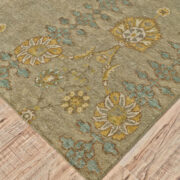 Vardo-6171F-LGYBLU Hand-Knotted Area Rug collection texture detail image