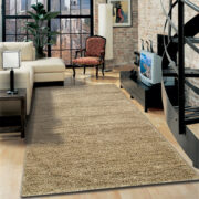 Vegas-Misc-Pewter Room Lifestyle Shag Area Rug detail image