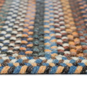 American Legacy CS Rectangle-0210-450-Slate Blue Braided Area Rug collection texture detail image