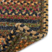 American Legacy CS Rectangle-0210-900-Antique Multi Braided Area Rug collection texture detail image