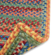 American Legacy CS Rectangle-0210-950-Primary Multi Braided Area Rug collection texture detail image