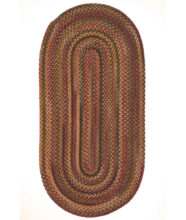 American Legacy Oval-0210-900-Antique Multi Braided Area Rug image