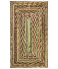 Bear Creek Concentric Rect.-0980-150-Wheat Braided Area Rug image