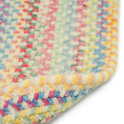 Cutting Garden Oval-0450-610-Lily Braided Area Rug collection texture detail image