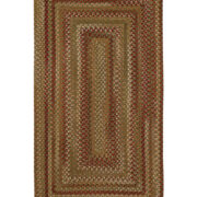 Homecoming Concentric Rect.-0048-200-Evergreen Braided Area Rug image