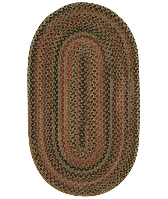 Homecoming Oval-0048-700-Chestnut Braided Area Rug image
