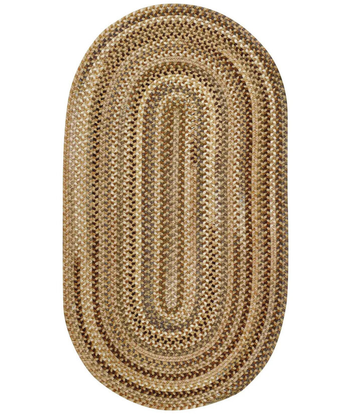 Homecoming Oval-0048-750-River Rock Braided Area Rug image