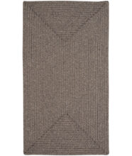 Simplicity Concentric Rect.-0865-750-Wood Indoor-Outdoor Area Rug image