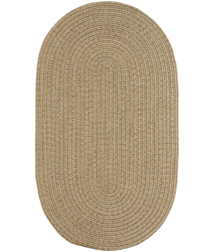 Simplicity Oval-0865-700-Flax Indoor-Outdoor Area Rug image