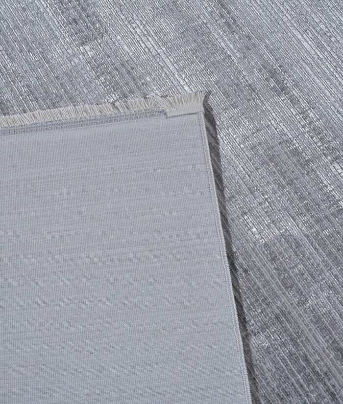 Anaheim-845-Silver Machine-Made Area Rug collection texture detail image