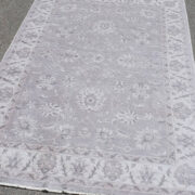 Eufora Silk-800-Grey Machine-Made Area Rug collection texture detail image