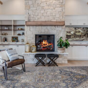 Harrison-1144-Prussian Room Lifestyle Machine-Made Area Rug detail image