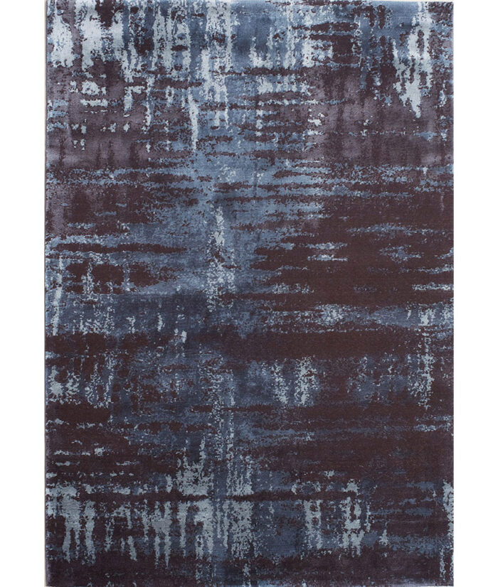 Tiffani Silk-605-Aqua Machine-Made Area Rug image