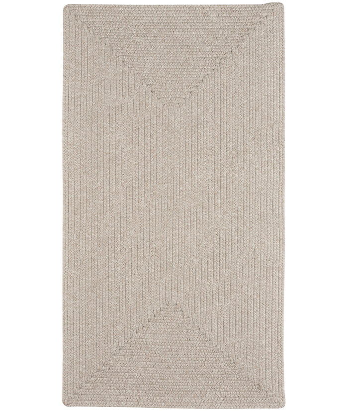 Simplicity Concentric Rect.-0865-650-Linen Indoor-Outdoor Area Rug image