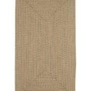 Simplicity Concentric Rect.-0865-700-Flax Indoor-Outdoor Area Rug image