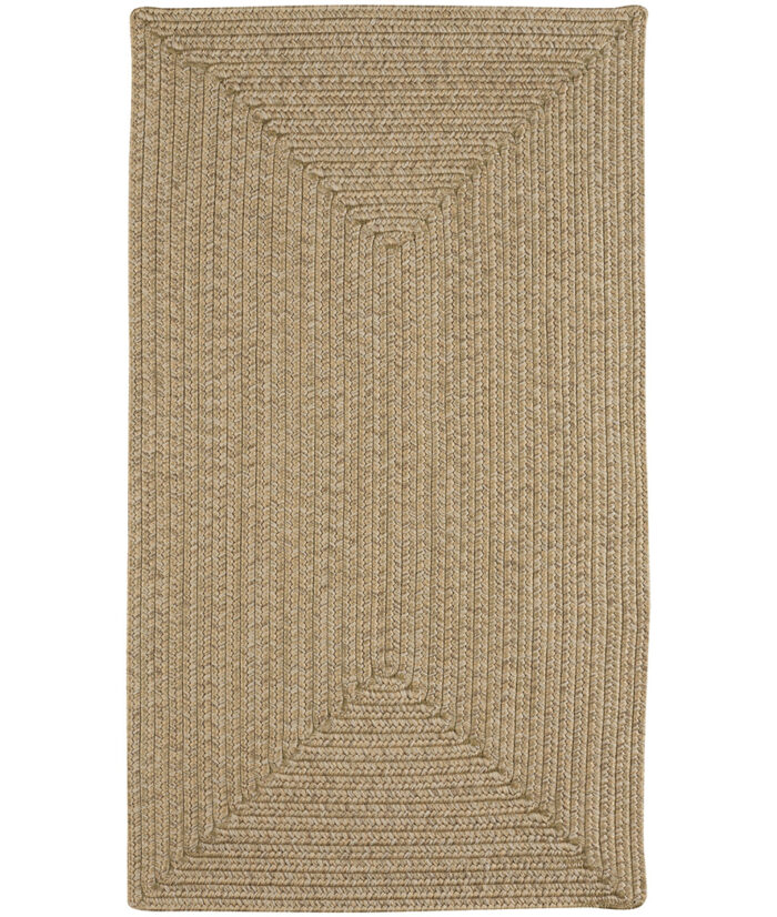 Simplicity Concentric Rect.-0865-700-Flax Indoor-Outdoor Area Rug image