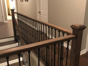 Stairs flooring installation 2 Stairs flooring installation